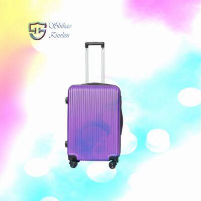 Designer Luxury Trolley ABS Luggage Box Set Wholesale Business Modern Popular Travel Bag With Spinner Caster TSA Lock Durable photo-4
