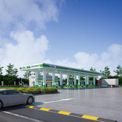 Gas Station Billboards, Which Can be Customized