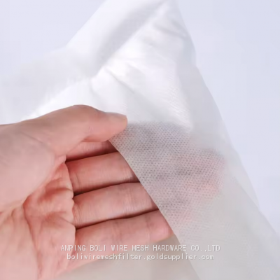 Tissue Poly Disposable Pillow case Covers White Waterproof Pillow case for Medical Hospital for Airline Use BOLI