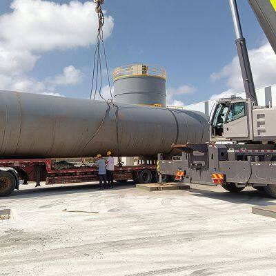 Hematite sponge iron calcination process equipment, iron ore reduction sponge iron rotary kiln production line