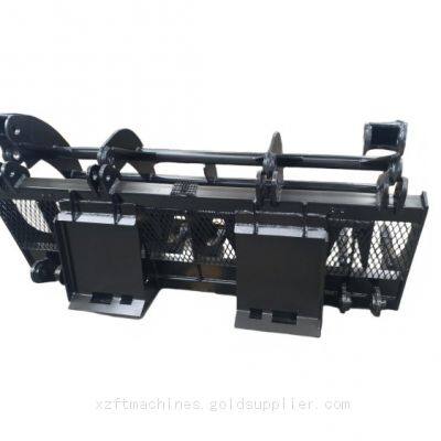 Skid Steer Rake Grapple, Multi-Functional Root & Debris Rake Grapple photo-5