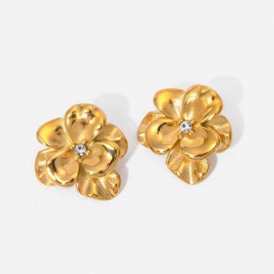 Custom 2.5mm Stainless Steel Round Tube Small Earrings - Steel Color Female Jewelry photo-3