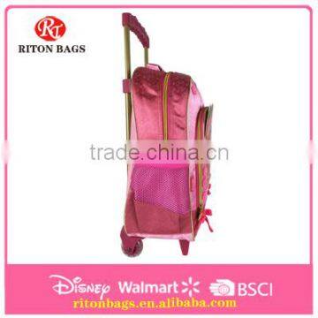 2016 Best Brand Kids Trolley Bags Trolley School Bag Kids School Bag With Wheels for Girls photo-2