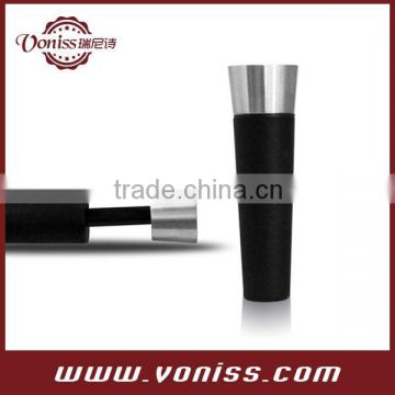 Champagne Wine Bottle Air Pump Sealer Plug Vacuum Stopper, Pull Stopper,Aluminium alloy head