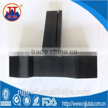 Customized machining black UHMWPE sliding blocks