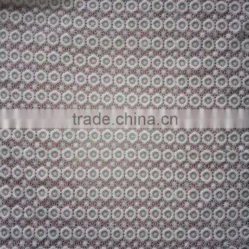 Wholesale Polyester Lace Fabric Embroidery Milk Silk Full Lace Design for Garment Accessory photo-6