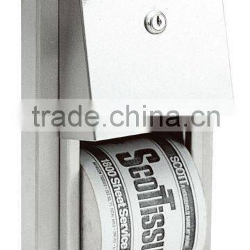 A801 RECESSED DUAL ROLLS TOILET PAPER S/S