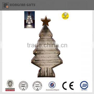 Hotsale indoor gold tree christmas light reflector