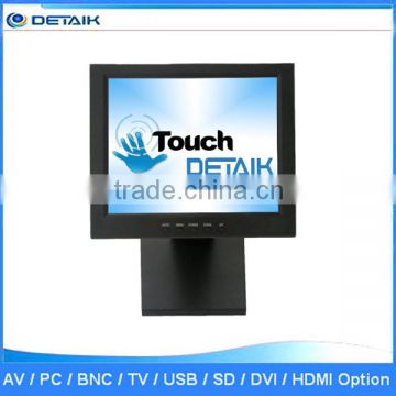 DTK-1208R TFT Resistive Touch Screen 12 Inch LED Monitor