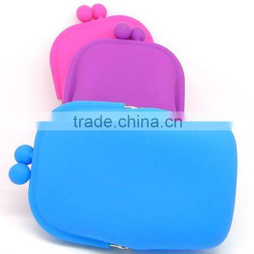 2012 fashion nice silicone wallet/purse