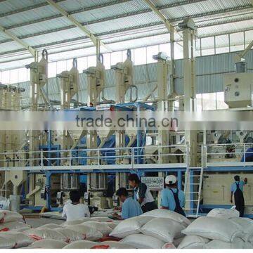 2 ton per hour / 30 ton per day Complete Set Rice Mill