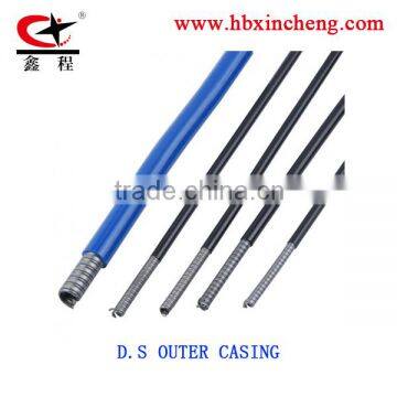 speedometer cable outer casing double spring wire outer casing QINGHE JUNSHENG CABLE FACTORY