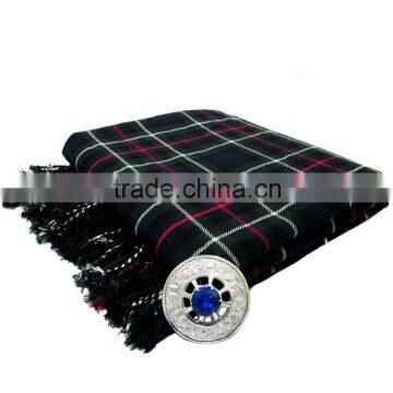 Mackenzie Tartan Piper Shawl Made Of Fine Quality Tartan Material