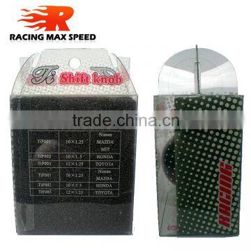 2015 New Products Auto Parts M10*1.5 Polished Full Titinaium Ball Shape Gear Shift Knob photo-4