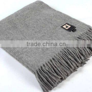 ALPACA WOOL BLANKET - NATURAL COLORS photo-2