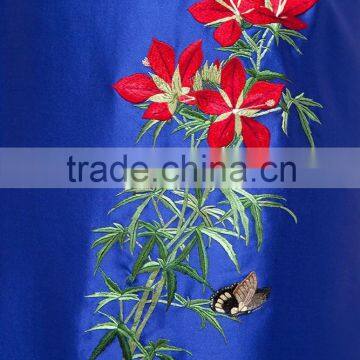 Beautiful Fashion Embroidered Dress Handmade Embroidery Design in Suzhou in Hot Selling photo-5