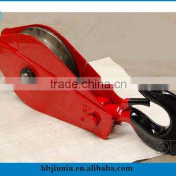 Open Block Pulley, Hoisting Pulley Block Triple Wheel Rotary Hoist Frame photo-4