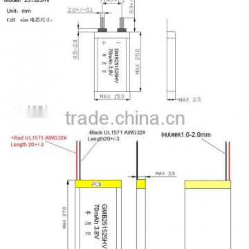 Li-ion polymer battery