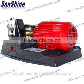 Bench twin cone fiberglass wire stripping machine