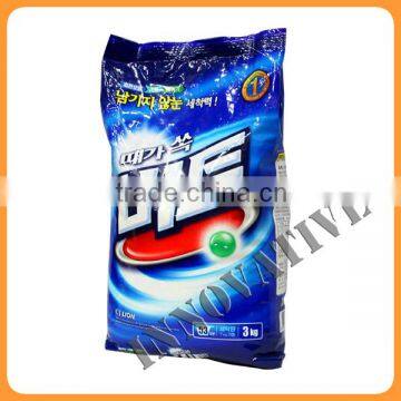 high quality custom print laundry detergent bag/washing powder packaging bag/washing powder bag