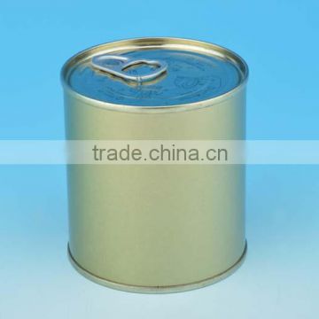 Custom printed metal empty paint tin can