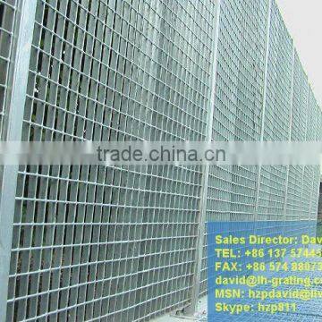 galvanized security steel fence, galvanized security fence