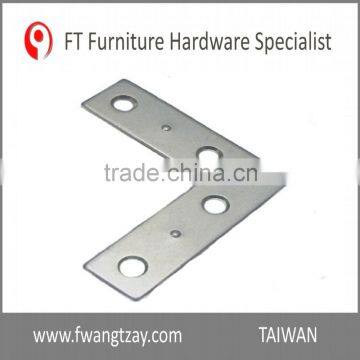 Made In Taiwan High Quality Flat Durable L Shape Corner Steel Bracket