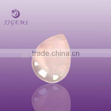 PINK Cabochon Stone Flat Back Cabochon Glass Stone in Bulk photo-2