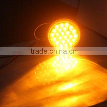 4" Inch Red 24 LED Round Stop/Turn/Tail Truck Trailer Light photo-6