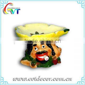 Ceramic Pear Shaped Indoor Ashtray
