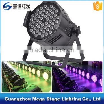 54 x 3w stage light a pro led par rgbw