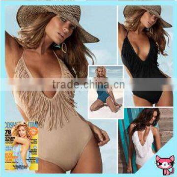 Alibaba China women Sexy push-up one-piece Swimsuit European swimwear