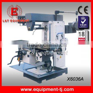 X6036A High Precision Gear Head Universal Drilling And Milling Machine