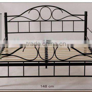 Steel bedchamber double bed