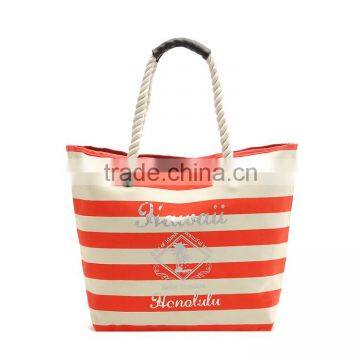 Manufacturer China Durable 100% Cotton Canvas Travel Tote Bag, Fashion Shoulder School Bag for girls