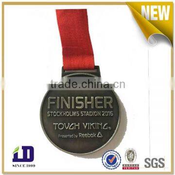 Anituqie silver finisher sport medal sport medallion