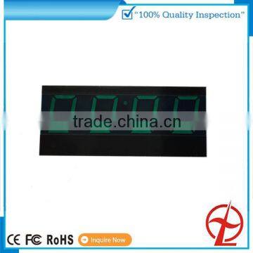 4 digit 7 segment led display yellow-green led display indoor led display