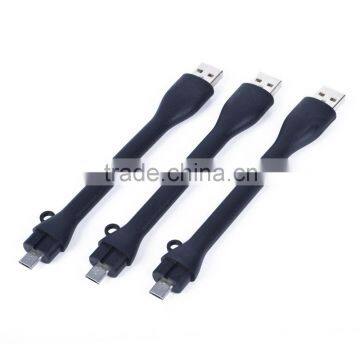 flexible 5pin micro v8 usb cable for android smartphone
