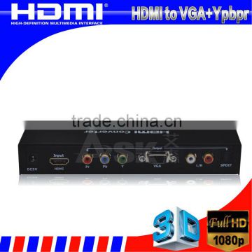 HDMI to 5 rca component av converter