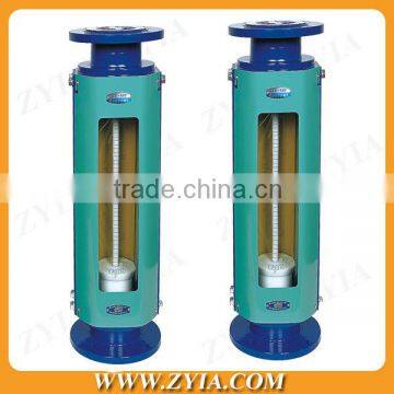 LZB-80F zyia low cost price flange type glass tube chemical flow meter