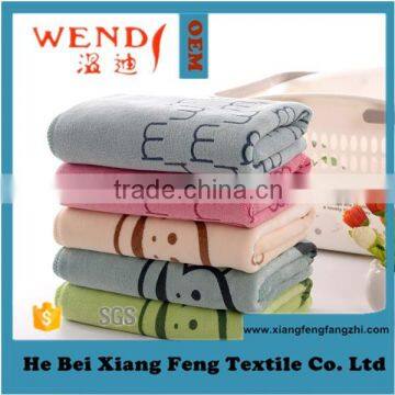 Compressed Terry Towel Good Quality Microfiber Sanding Printing Hand Face Towel 608135*75 Wendy Brand Made in China Gaoyang Town