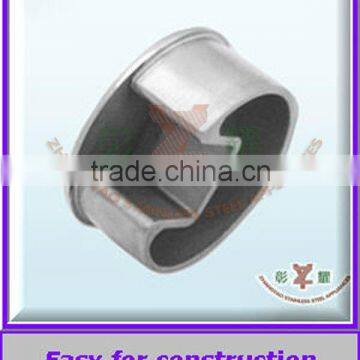 Stainless steel tube/tubing end cap