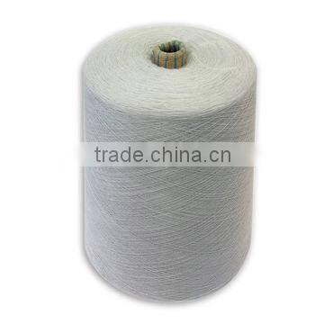 sell yarn: 100% Ring spun polyester yarn for weaving and knitting ne 40/1