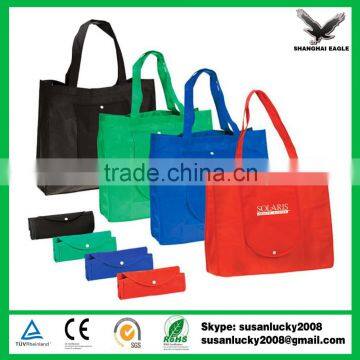 Custom strong foldable non woven shopping bag