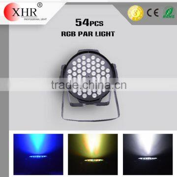 rgbw 54pcs 3w dmx stage led lights Rgb Party DJ Disco Bar Led Par Light