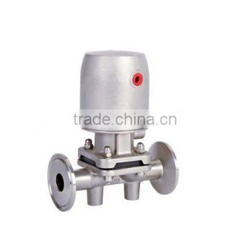 Stainless Steel Pneumatic Diaphragm Valve, membrane valve, 316L diaphragm valve, valvole a membrana pneumatica