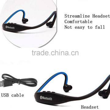 Portable reliable 3.5 mm Back Stereo Sport Bluetooth Headset