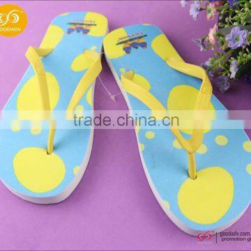 Guangzhou factory supply new model girls eva flip flops