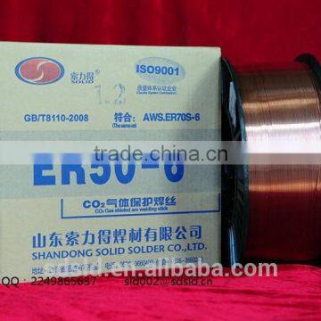 SG2 AWS ER70S-6 Brass Coated Copper Clad Alloy Welding Wire photo-6