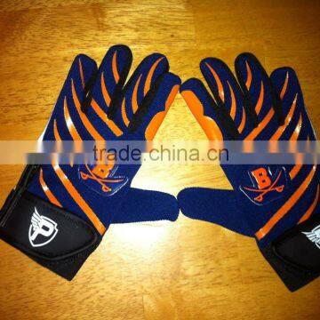 American Football Gloves supplier Customized American Football gloves Sticky palm american football gloves